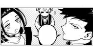 Yuka, Maru, and Tsurugi (Image Credits: Shueisha)